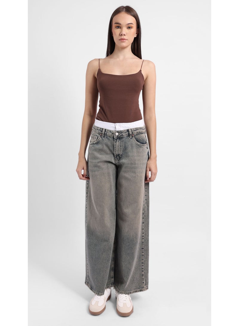 KYVELi AshTone Wide-Leg High-Waist Denim - Image 2