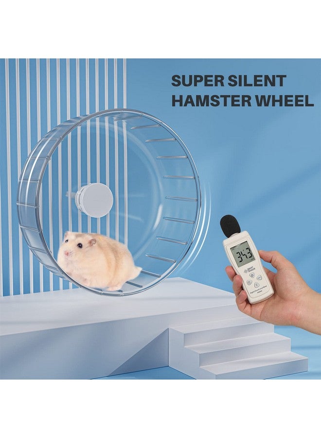 BUCATSTATE Silent Hamster Wheel, 6.7in Exercise Wheel for Gerbil, Dwarf Syrian Hamster, Rat, Mice - Image 2