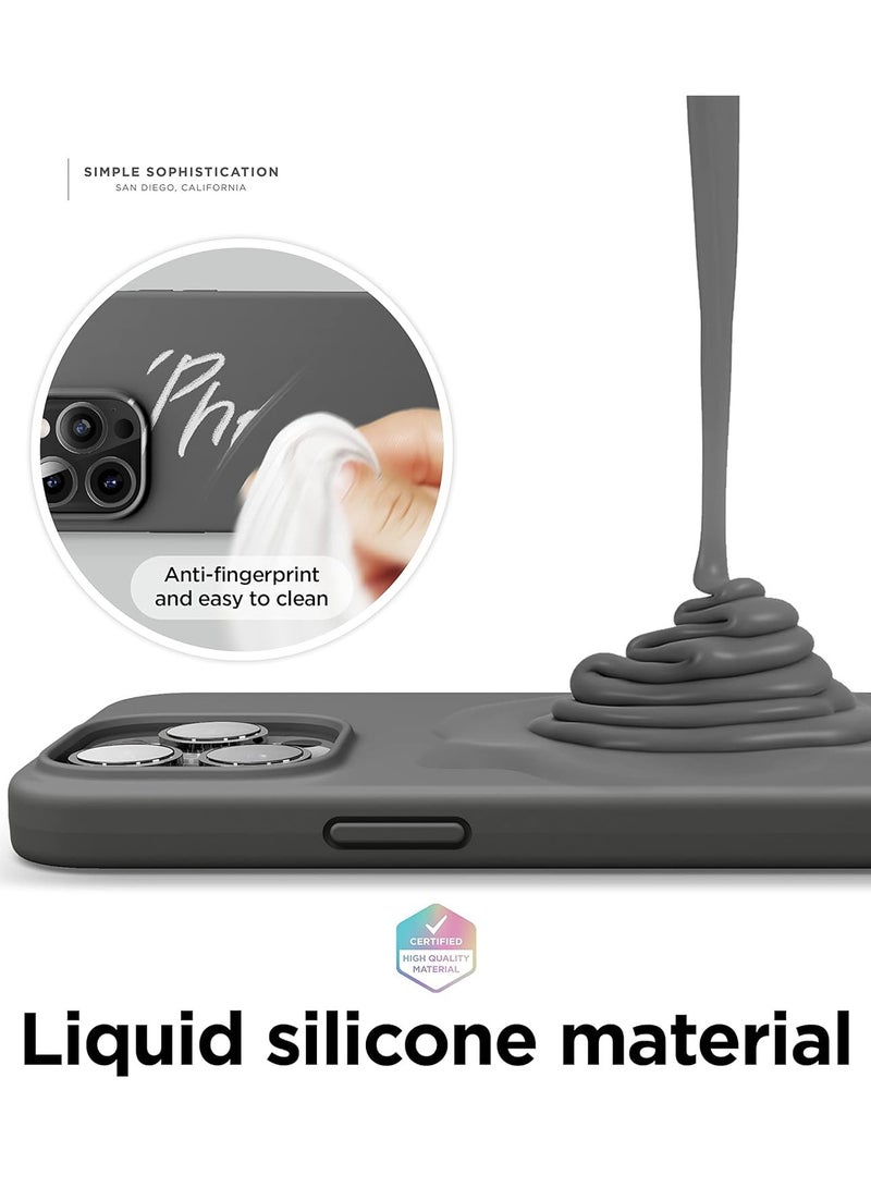 Protective Case Cover For Apple iPhone 12 Pro Max Dark Grey - Image 3