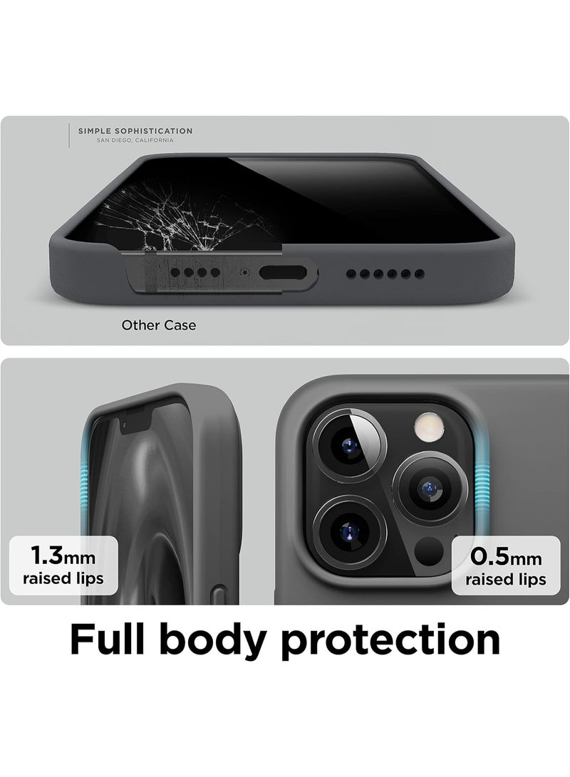 Protective Case Cover For Apple iPhone 12 Pro Max Dark Grey - Image 4