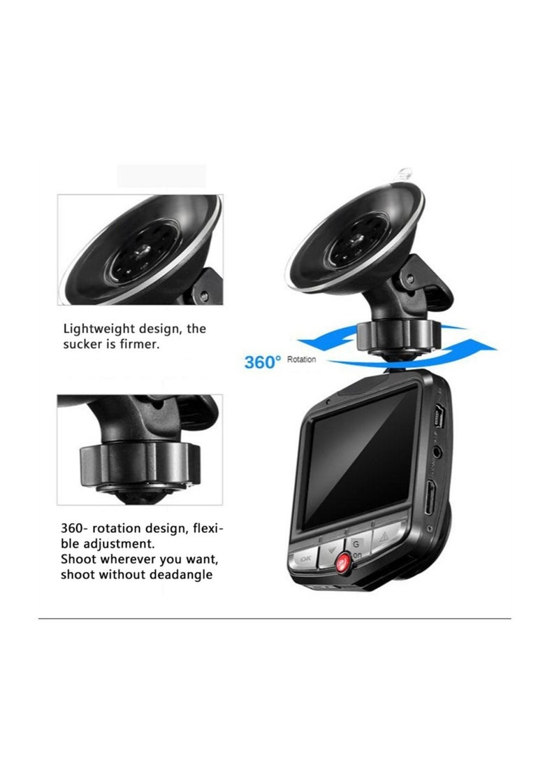 AROAQ كاميرا سيارة 1080P عالية الدقة 32G كاميرا داش كام مسجل فيديو سيارة كاميرا خلفية لمرايا السيارة - Image 4