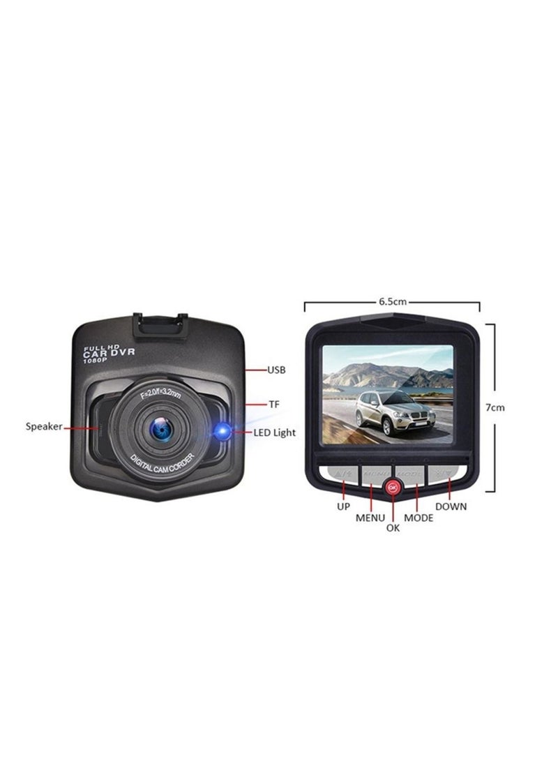 AROAQ كاميرا سيارة 1080P عالية الدقة 32G كاميرا داش كام مسجل فيديو سيارة كاميرا خلفية لمرايا السيارة - Image 5