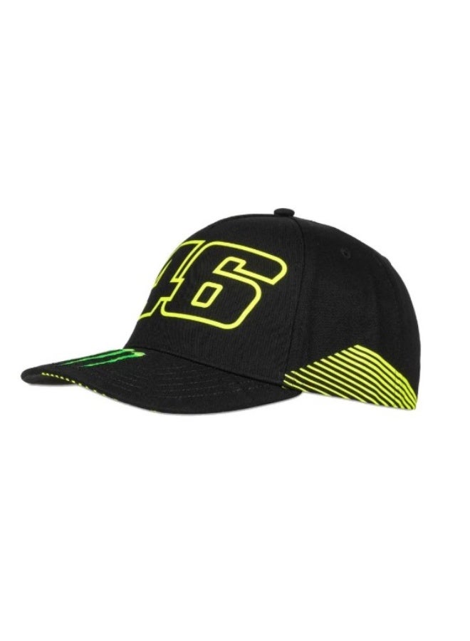 VR46 Dual Monster 46 Man Mid Visor Cap - Image 1
