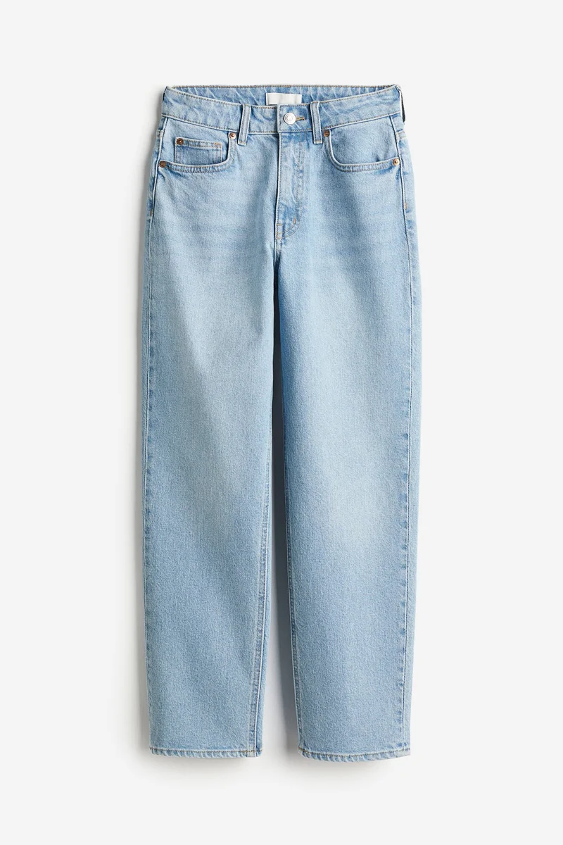 H&M Slim Straight High Ankle Jeans