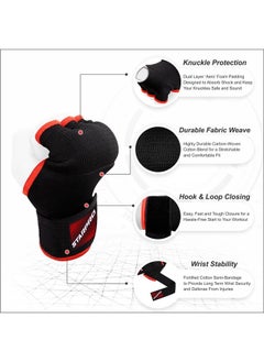 Starpro Padded Boxing Hand Wraps - Secure Velcro Closure & Knuckle Padding for Maximum Safety - Ideal for Boxing, Fitness, Training - Many Colors & Sizes  - Image 5