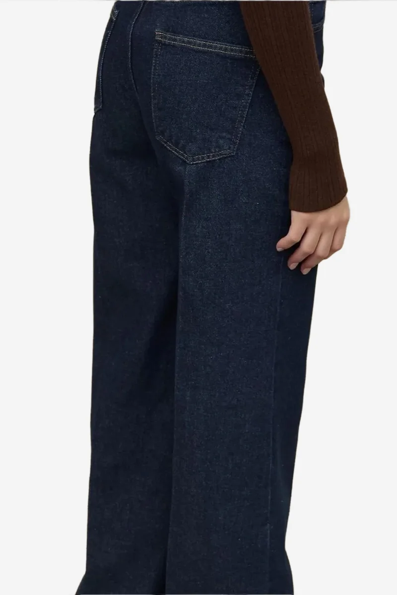 Hiccup Wide Leg Raw Denim Jeans