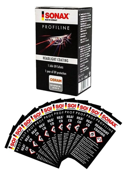 Profiline Headlight Coating 10X5ml - Coating & Protection - 276541