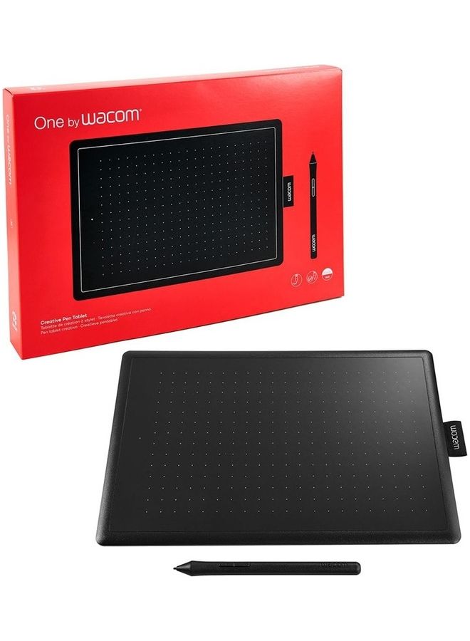 Wacom CTL-672-N Creative Pen Tablet With A Battery-Free Stylus Black - Image 3