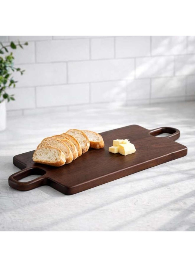 Pan Home Kiara Acacia Serving Platter - Walnut - Image 1