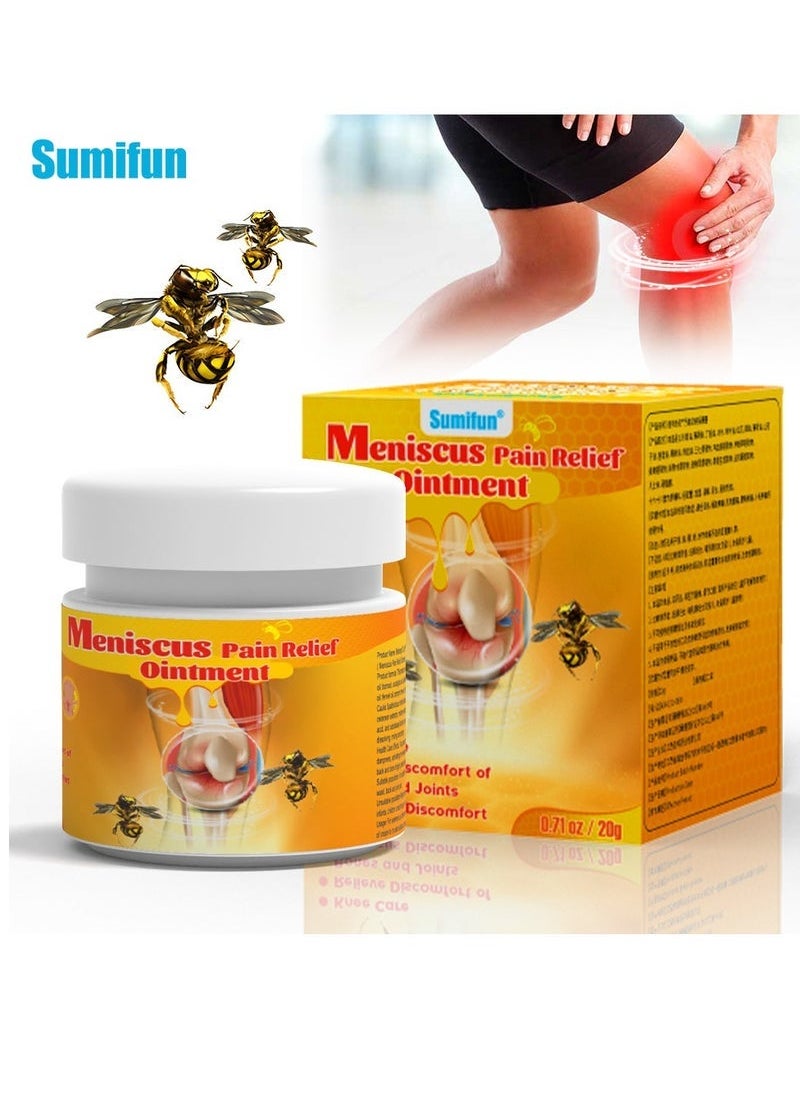 Sumifun Bee Venom Cream, soothing joint cream, repairing damaged tendons, relieving tension and pain, correcting deformities in the back, neck, hands, and feet  - Image 1