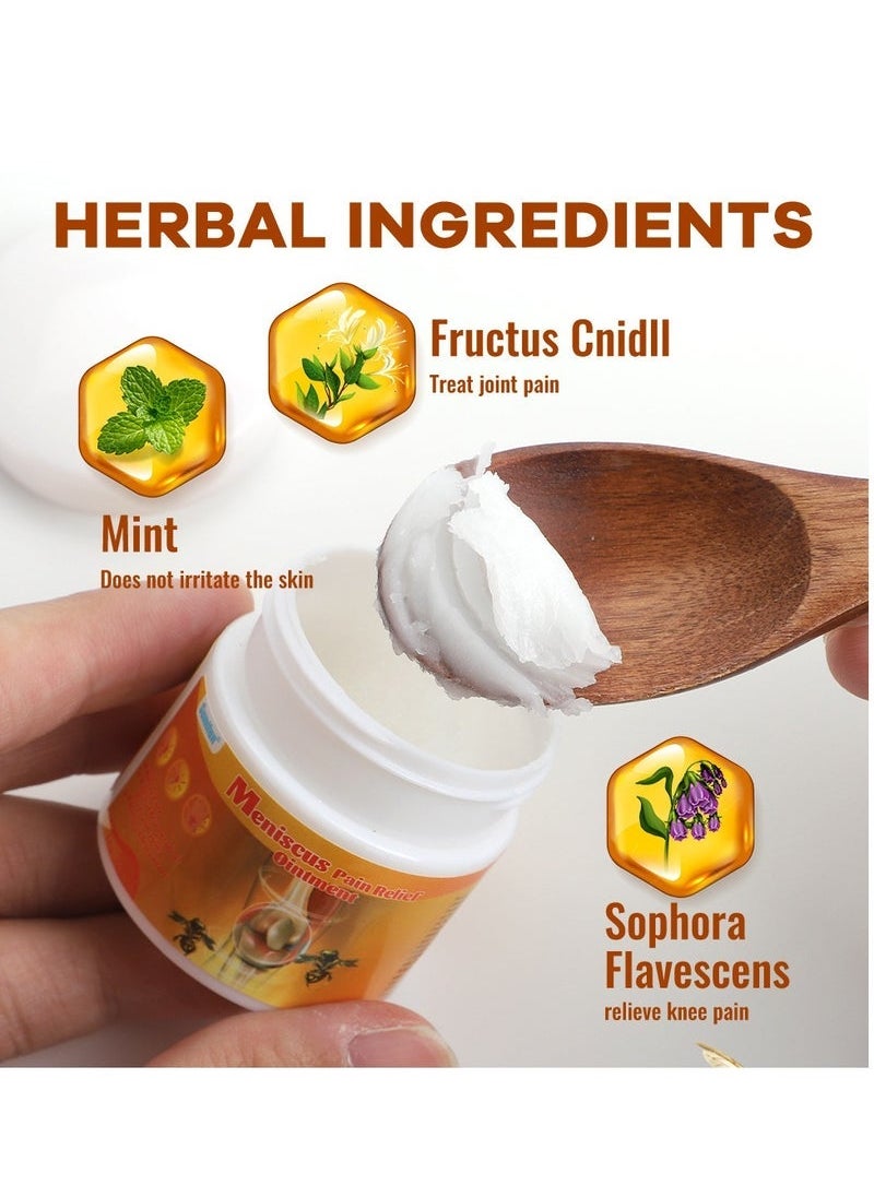 Sumifun Bee Venom Cream, soothing joint cream, repairing damaged tendons, relieving tension and pain, correcting deformities in the back, neck, hands, and feet  - Image 4