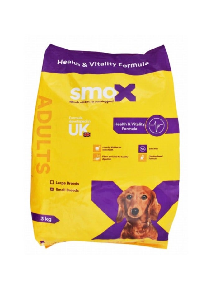 Dry Food with Chicken for Small Breed Adult Dogs3 kg