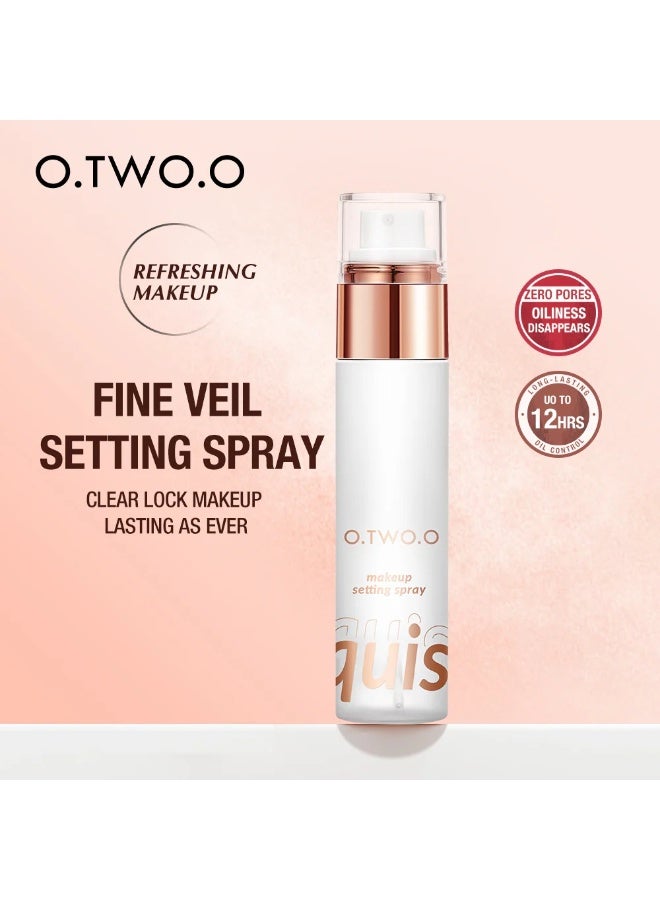 O.TWO.O O TWO O Glass Skin Refreshing Setting Spray 50ml Long Lasting Hydrating Makeup Fix Mist - Image 5