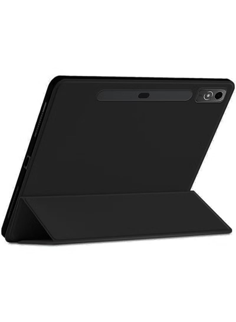 لـ Lenovo Tab P12 12.7 بوصة 2023 غطاء الحالة ، الاستيقاظ التلقائي / النوم ، لمس الجلد المريح ، غطاء واقي ثلاثي الوقوف النحيف - Image 2