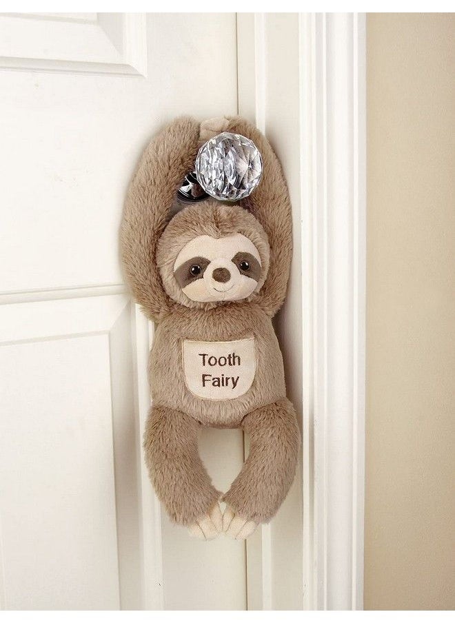 Bearington Collection - Bearington Lil' Sammy Plush Sloth Tooth Fairy Stuffed Animal 12 Inch - Image 1