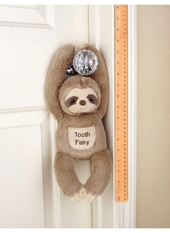 Bearington Collection - Bearington Lil' Sammy Plush Sloth Tooth Fairy Stuffed Animal 12 Inch - Image 1