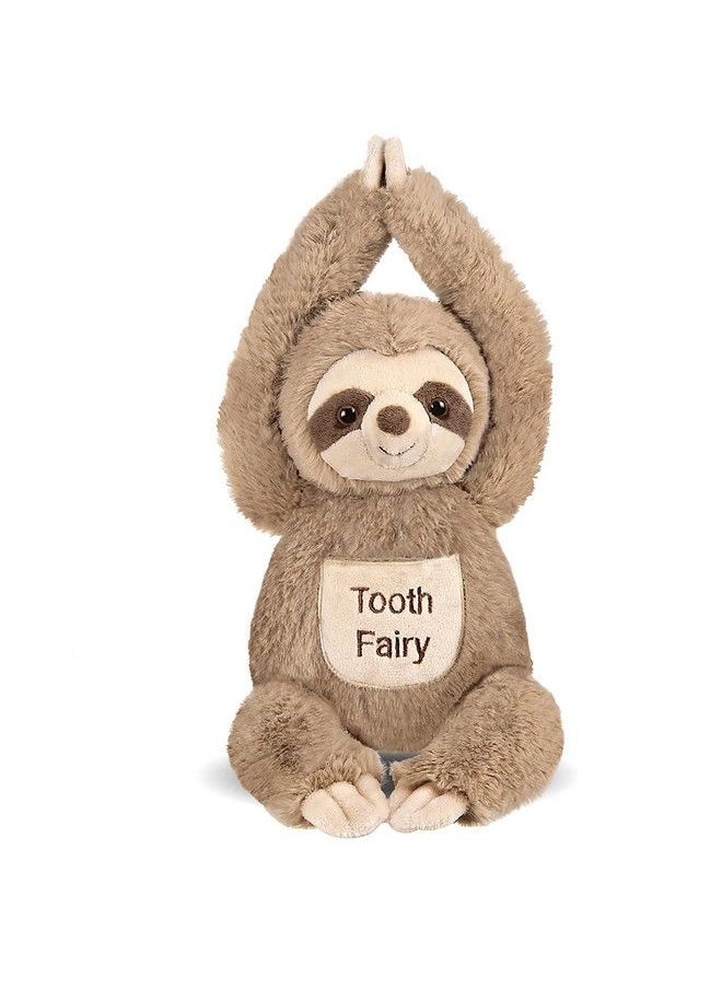 Bearington Collection - Bearington Lil' Sammy Plush Sloth Tooth Fairy Stuffed Animal 12 Inch - Image 1