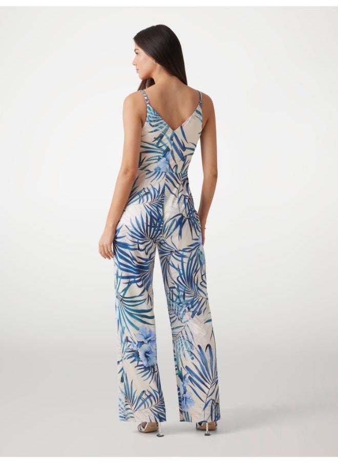 GUESS Palm Print Jumpsuit  - Image 2