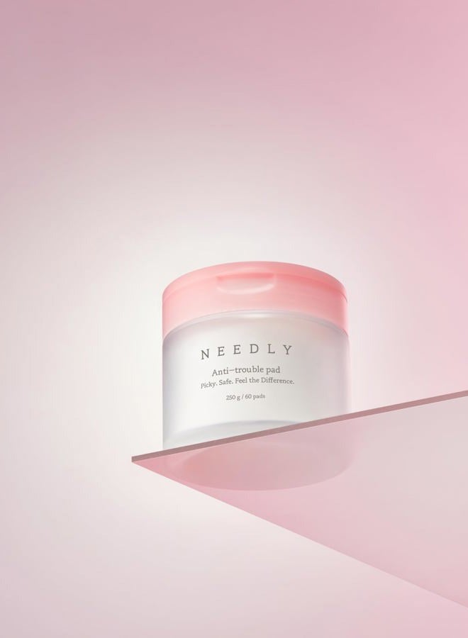 Needly Anti-Trouble Pad | Exfoliating & Sebum improvement with quadruple peeling complex | For acne-prone skin - Image 3