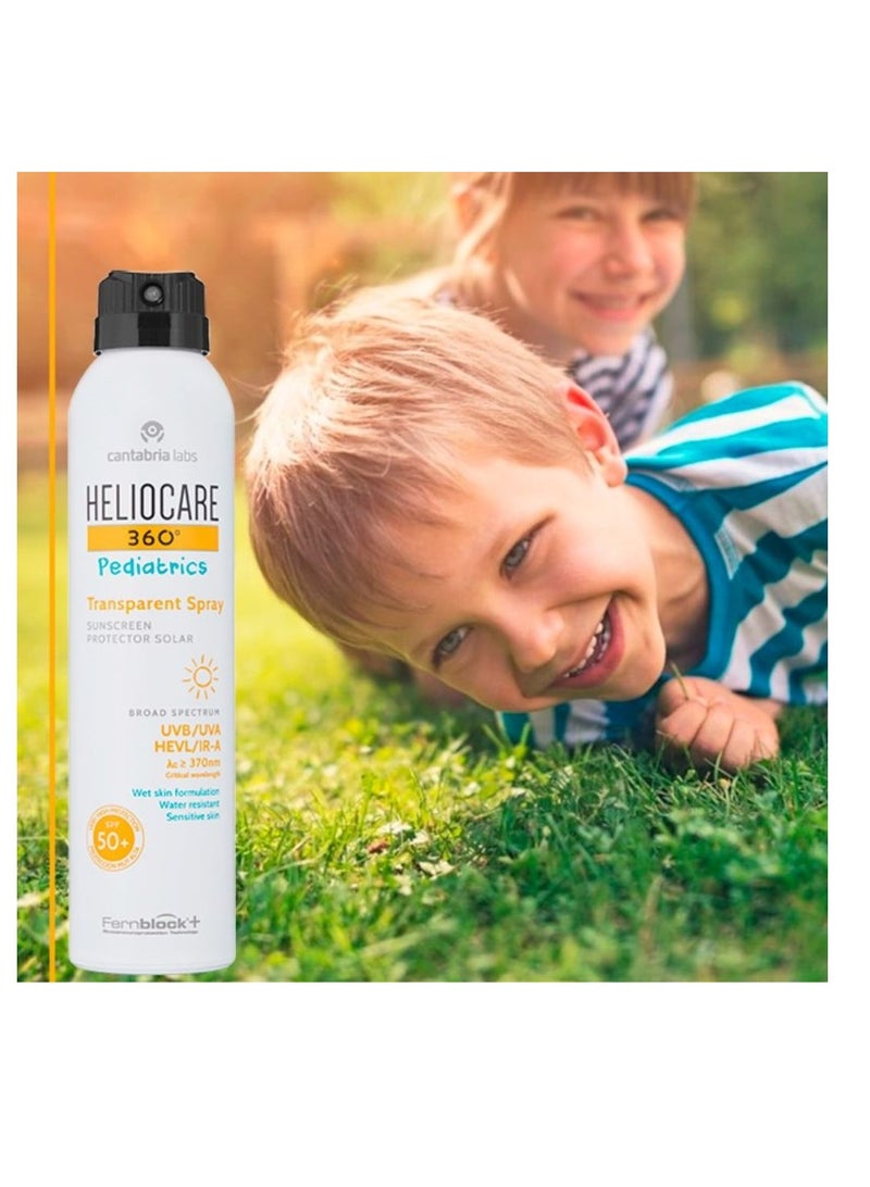 بخاخ واقي الشمس الشفاف للأطفال هيليوكير 360º 200 مل - Image 2