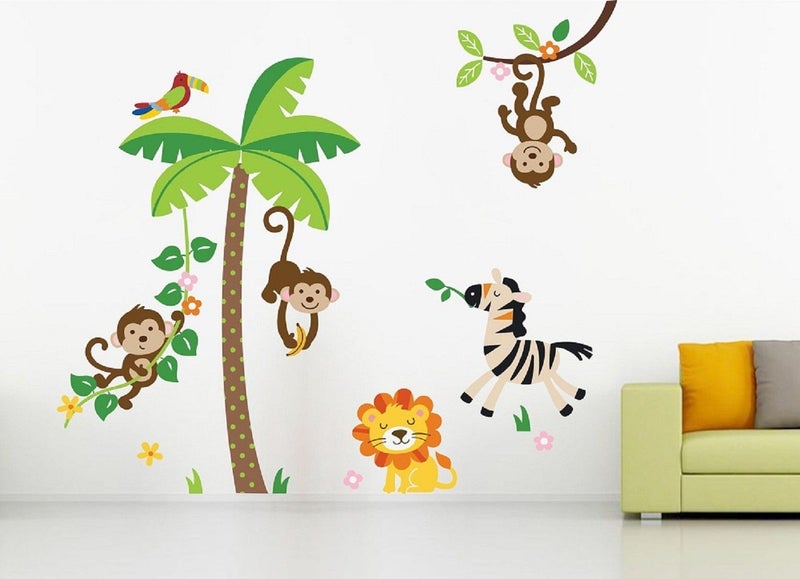 Eja Art Jungle Folk Band Switch Board Sticker - Image 3
