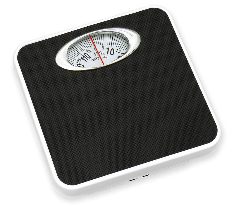 GVC Iron Analogue Weighing Scale - Black, Pack of 1, 120 Kg - Image 1