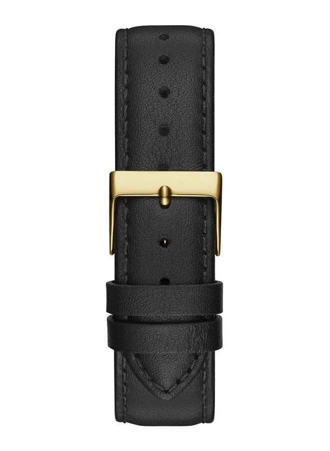 GUESS Women's Analog Round Shape Leather Wrist Watch - 36 Mm - Image 3