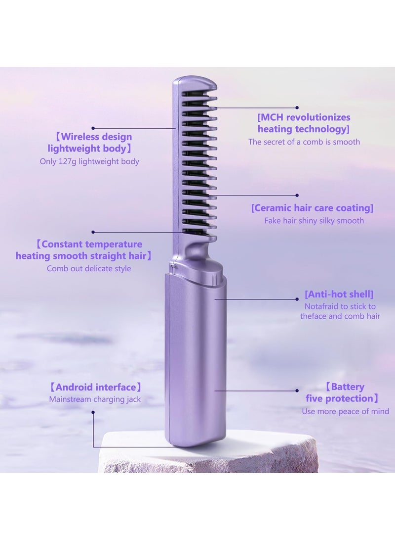 فيند فرشاة مشط فرد الشعر القابلة لإعادة الشحن - Image 3