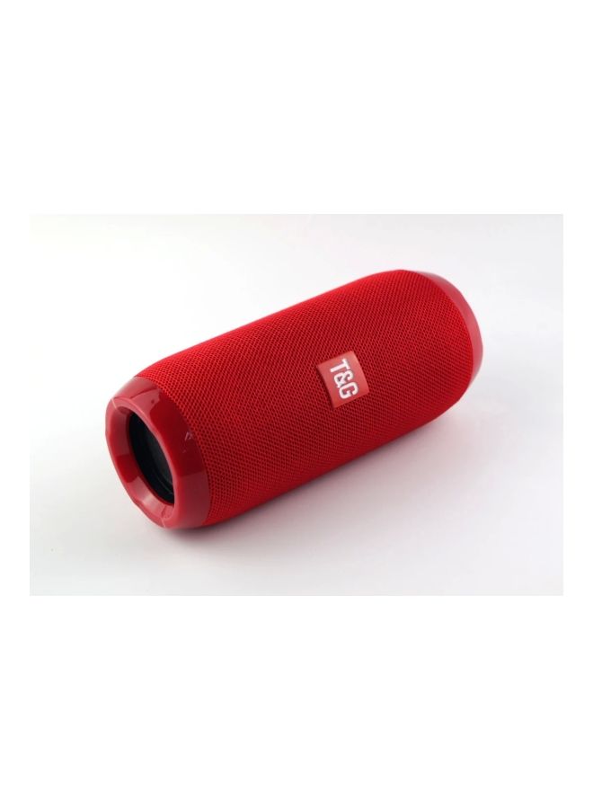 NIBEMINENT Portable Wireless Bluetooth Speaker Red - Image 3