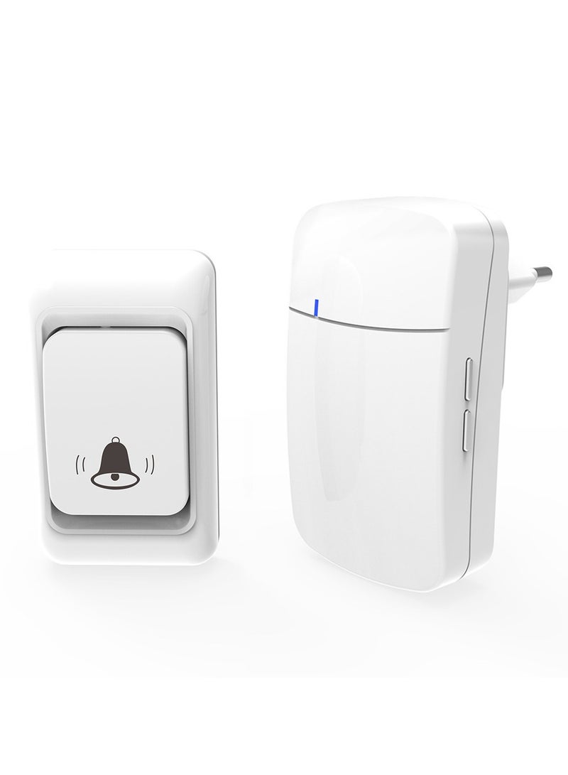 general Wireless Home Doorbell with Ultra-Long Range Dingdong Remote Caller High Volume Waterproof Durable UK Plug - Image 1