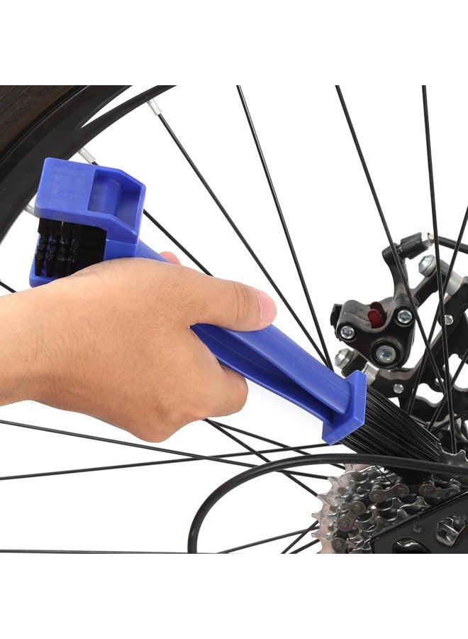 klarako 4pcs Bicycle Chain Cleaner Kit Portable Bike Chain Scrubber Cleaning Brush Tool Set - Image 5