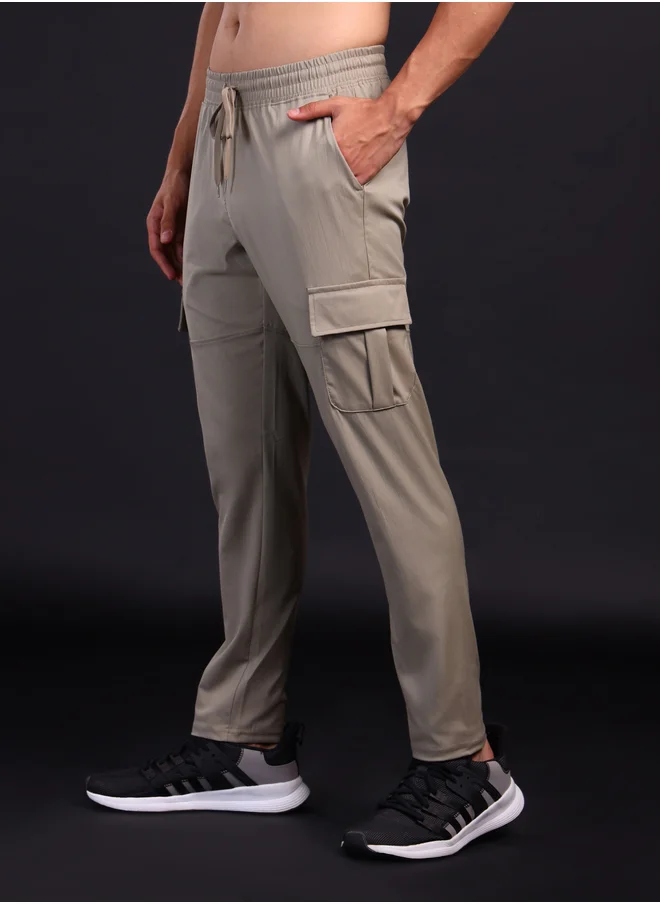 تكنوسبورت Technosport Solid 2-Way Stretch Cargo Pants