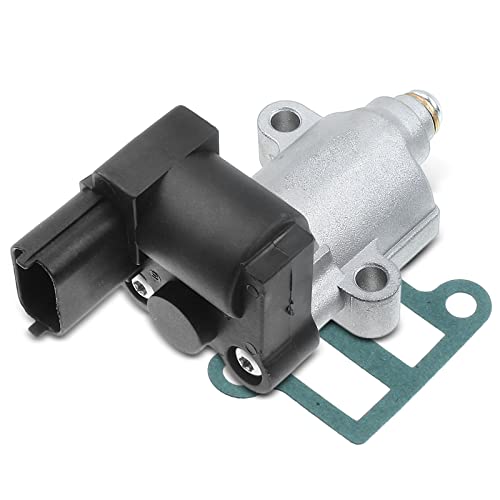 A-Premium Idle Air Control Valve IAC Actuator Compatible with Hyundai Elantra Tiburon Tucson 2005-2009 Kia Spectra Spectra5 Sportage 2005-2010 - Image 1