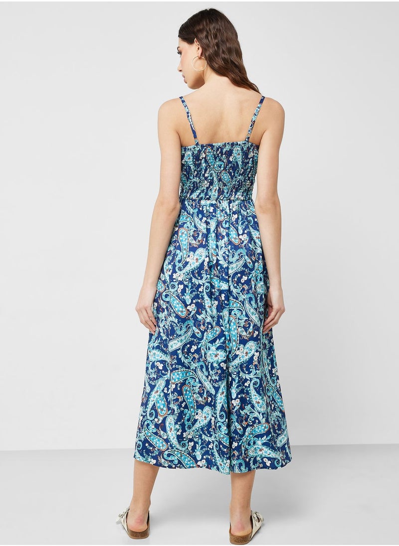 Ginger - Ditsy Print Dress - Image 1