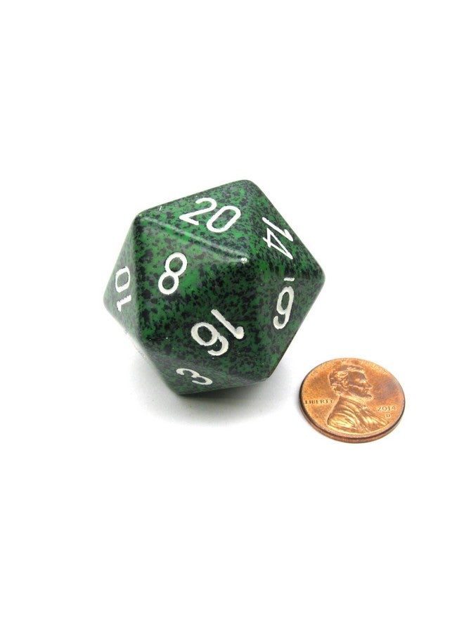 Chessex Jumbo d20 Counter - Speckled 34mm Dice: Recon - Image 1