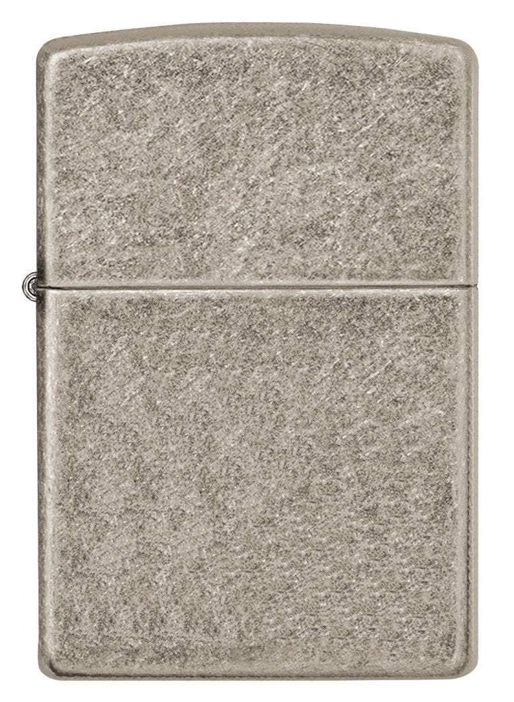 Zippo ولاعة زيبو 28973 آرمور ذات اللون الفضي العتيق مقاومة للرياح - Image 2