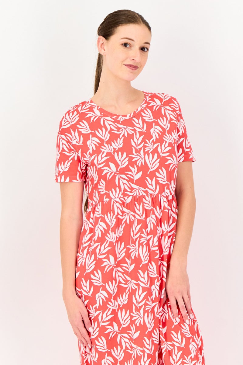 Threadbare فستان ماكسي مزخرف بالورود للنساء، متعدد الألوان - Image 2