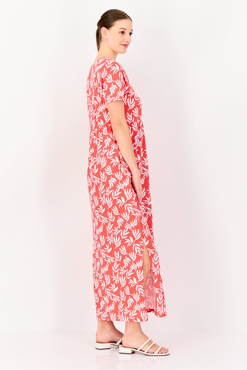 Threadbare فستان ماكسي مزخرف بالورود للنساء، متعدد الألوان - Image 4