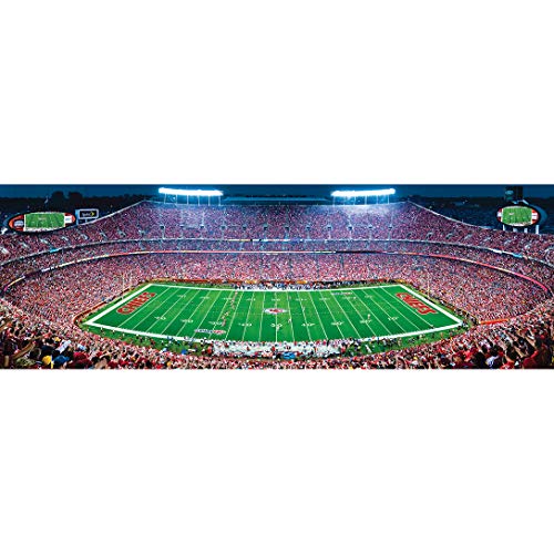 MasterPieces 1000 Piece Sports Jigsaw Puzzle - NFL Kansas City Chiefs Center View Panoramic - 13"x39" - Image 5