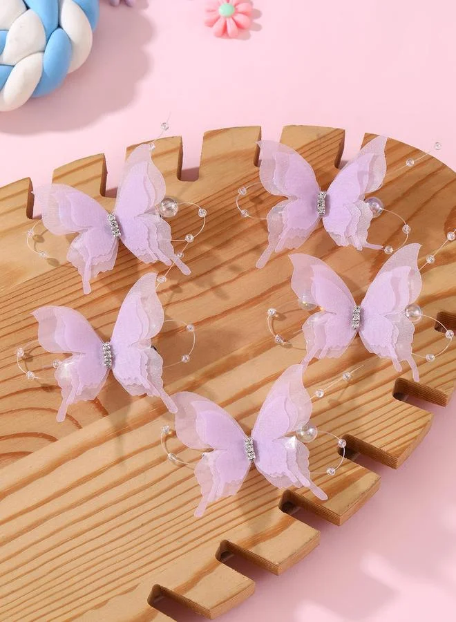 تايك تو Set of 5 - Butterfly Hair Clips
