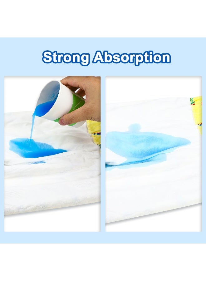 MOEMOE BABY MOEMOE BABY Waterproof Diaper Pants for Potty Training 2 Packs Nighttime Diaper Short for Toddler Boys and Girls  - Image 2