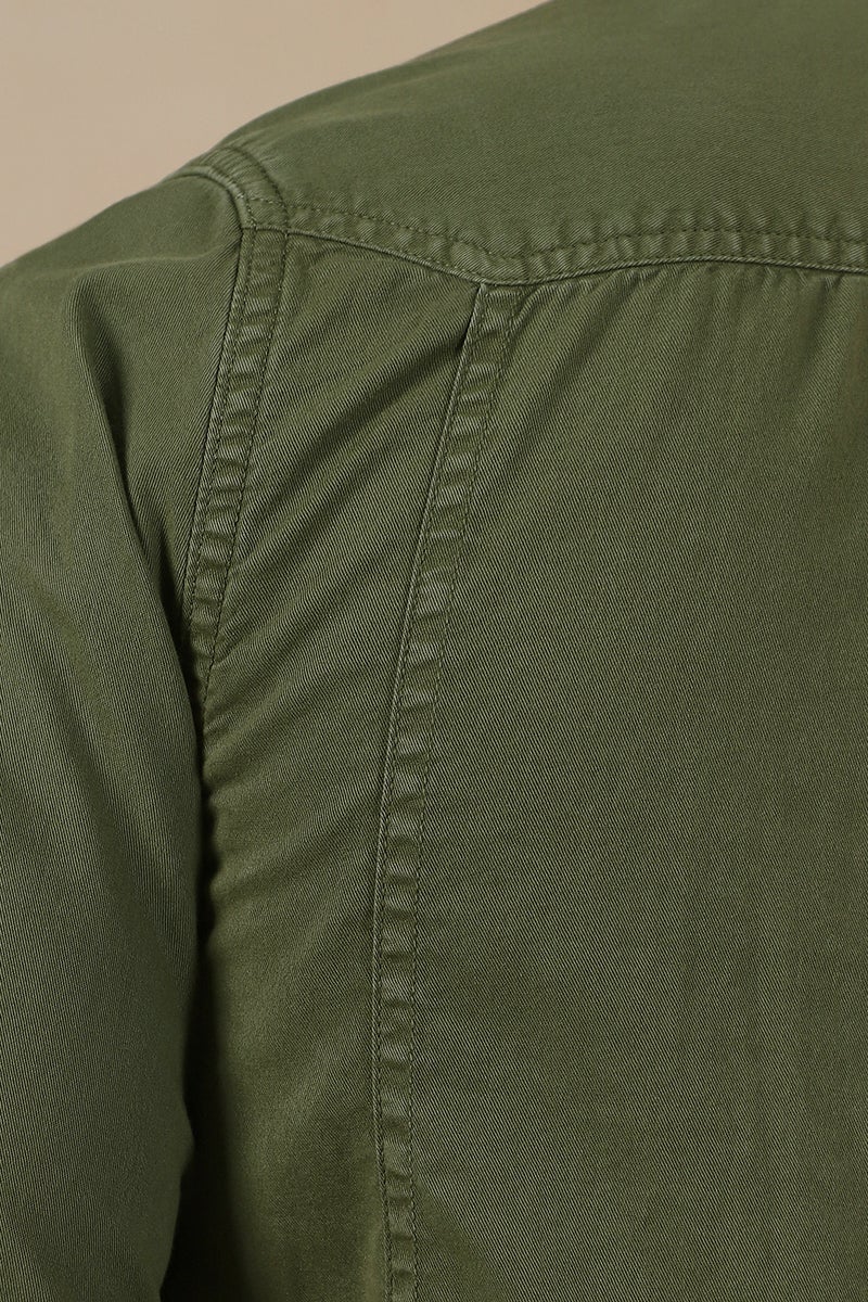 fyltr Men's Full Sleeve Overdyed Solid Shirt - Regular Fit | Full Sleeve | Double Pockets | Travel Shirts for Men | Casual Shirts for Men - Image 2