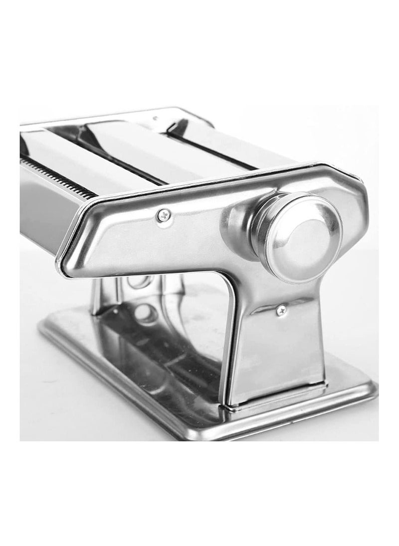 Generic - Manual Pasta Machine, Stainless Steel Manual Pasta Maker, Noodles Sheeter, Dough Sheeter Machine” - Image 1