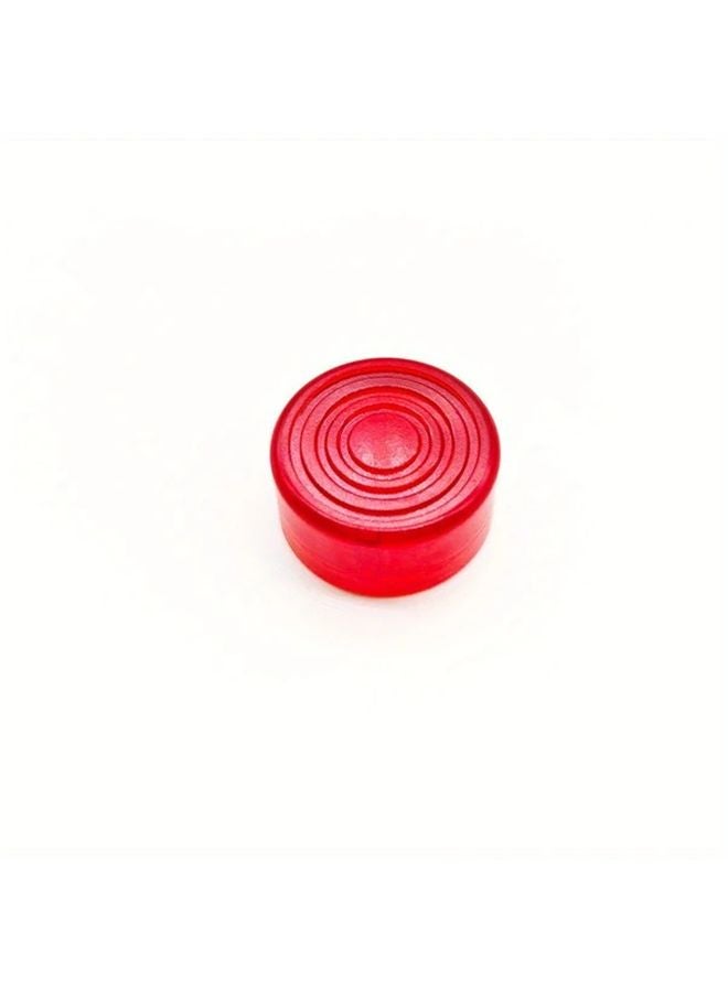 5pcs Red ABS Guitar Effects Pedal Stomp Knobs Footswitch Protector High Quality - Image 1