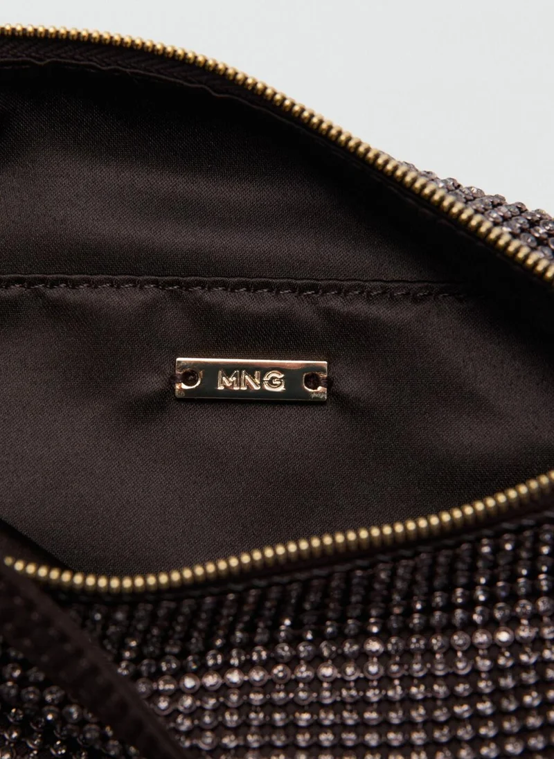 MANGO  Handbag with rhinestones for Women | Best Price UAE