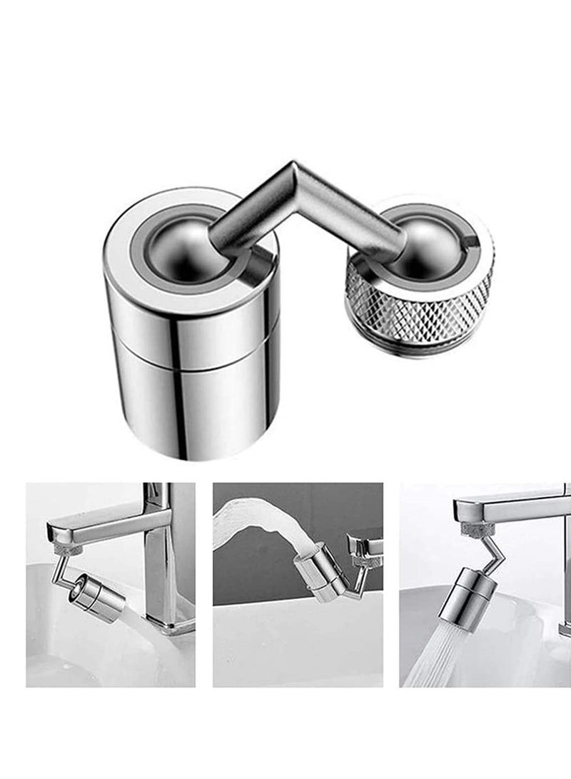 SOLARAE Kitchen Tap Head, Faucet Water Filters Nozzle 720° Rotatable Universal Splash Anti-Splash, Oxygen-Enriched Foam, Four-Layer Mesh, Leak-Proof with Double O-Ring - Image 4