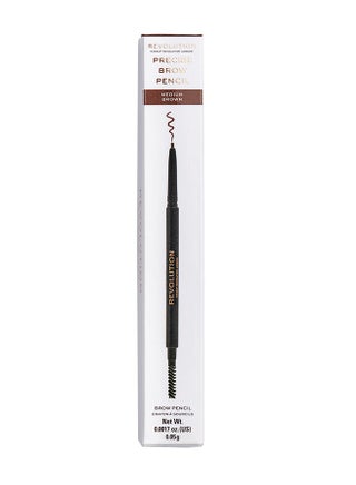 Makeup Revolution Precise Brow Pencil Medium Brown - view 3
