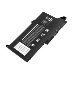 زيكسين بطارية بديلة 11.4 فولت 42 وات في الساعة DJ1J0 PGFX4 للكمبيوتر المحمول متوافقة مع Dell Latitude 7280 7290 7380 7390 7480 7490 ليثيوم أيون 451-BBZL PGFX4 ONFOH DJ1JO، بطارية بديلة جديدة  - Image 2