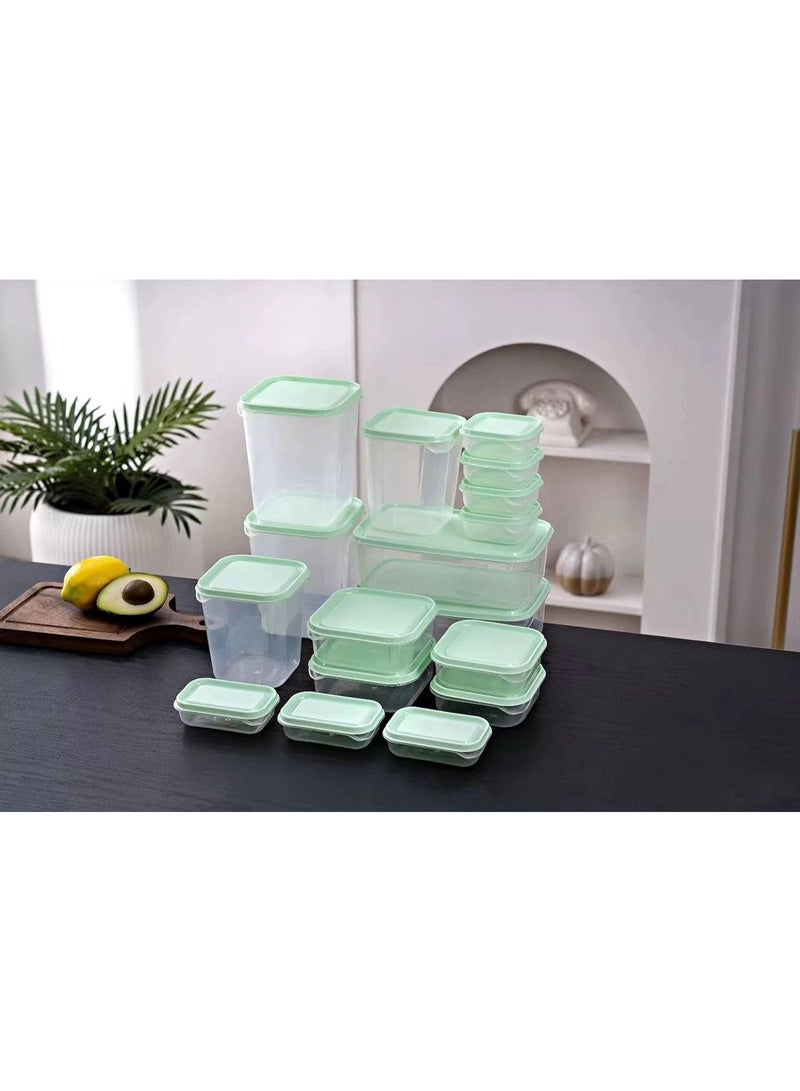 Savings and Organization Offer - 17-Piece Storage Container Set + Fresh Herb Container - Image 1