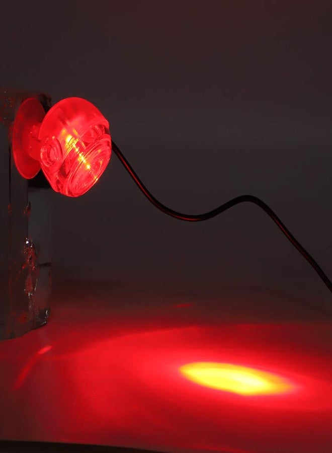 زيروديس مصباح LED لصيد الأسماك من زيروديس، مصباح LED بلاستيكي ملون متغير الألوان، مصباح ليلي غاطس لحوض السمك (قابس أمريكي أحمر) - Image 5